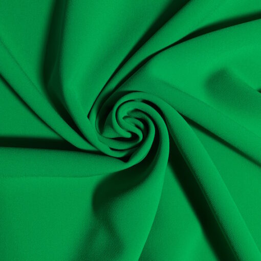 Krepa poliamidowa z elastanem zielona